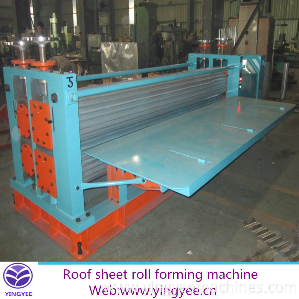 Transverse Thin Corrugated Sheet Forming Machine